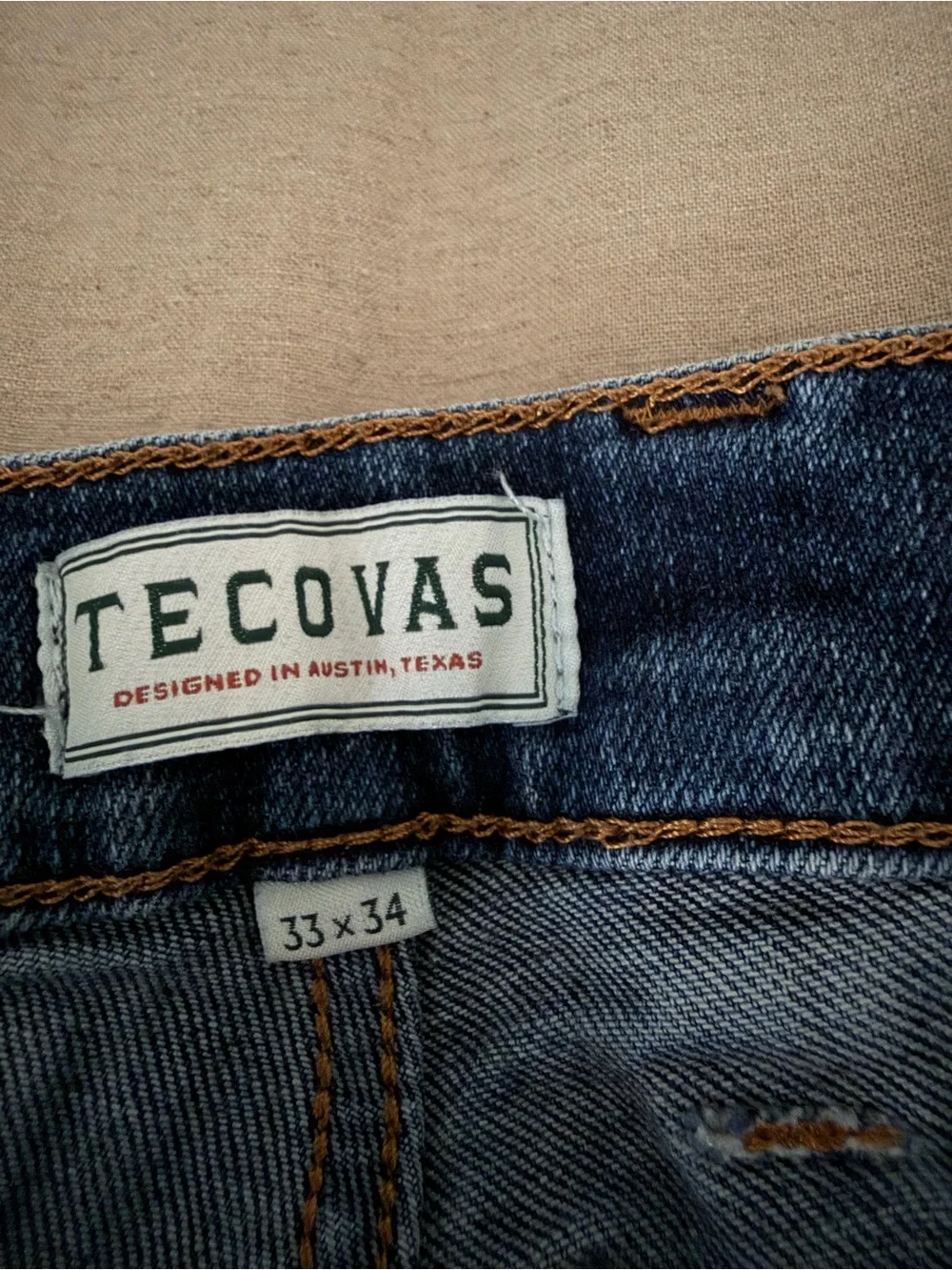 Tecovas Dark Blue Men's Bootcut Jeans